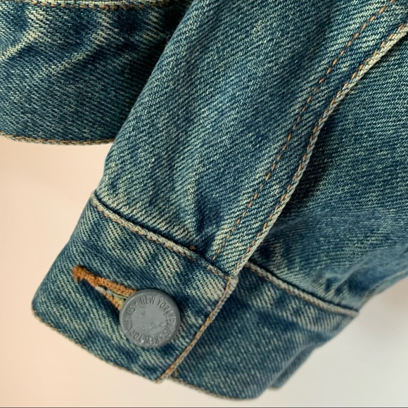 New York & Co Denim Trucker Jacket - Picture 4 of 7